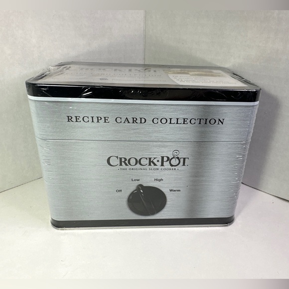 Crock Pot Recipe Box with Recipe Cards - Picture 8 of 9